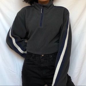 long sleeve mock neck sweater